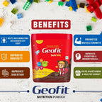 Geofit Smart Kids Nutritional Health Drink Protein Powder - Chocolate Flavor | Grocsy