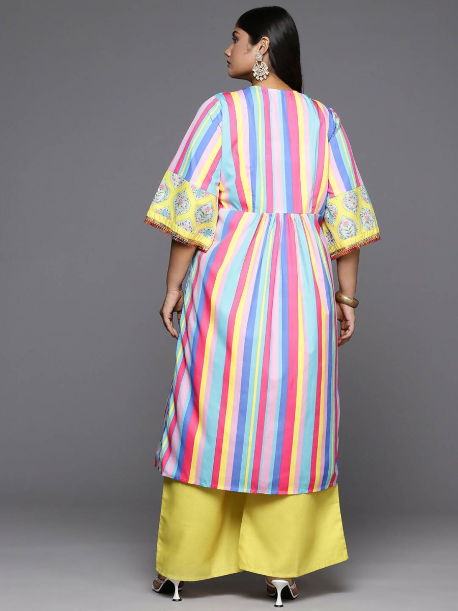 Ahalyaa Women's Traditional wear Kurta Set - Multi | Grocsy