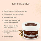 Glamveda Men Glow D Tan Face Scrub | Grocsy