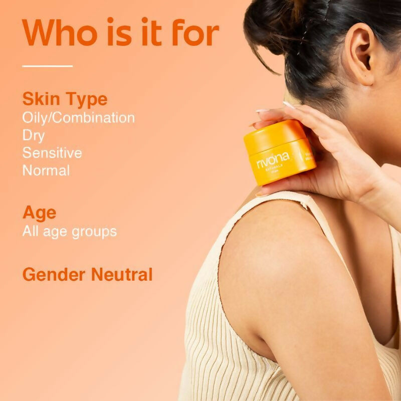 Rivona Naturals Honey And Saffron Face Moisturizing Cream | Grocsy