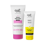 Chemist At Play Retinol Anti-Aging Body Lotion + Brightening Boost Face Wash Combo | Grocsy
