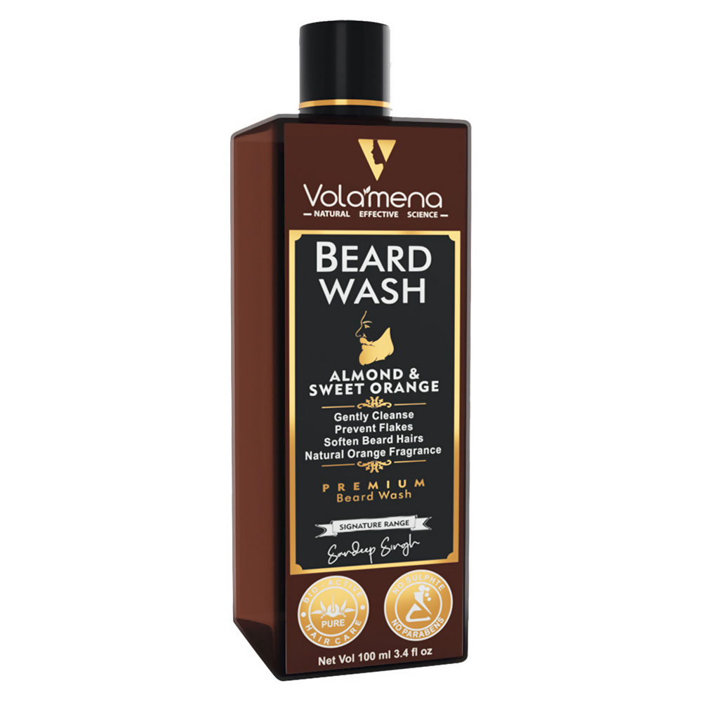 Volamena Almond & Sweet Orange Beard Wash | Grocsy
