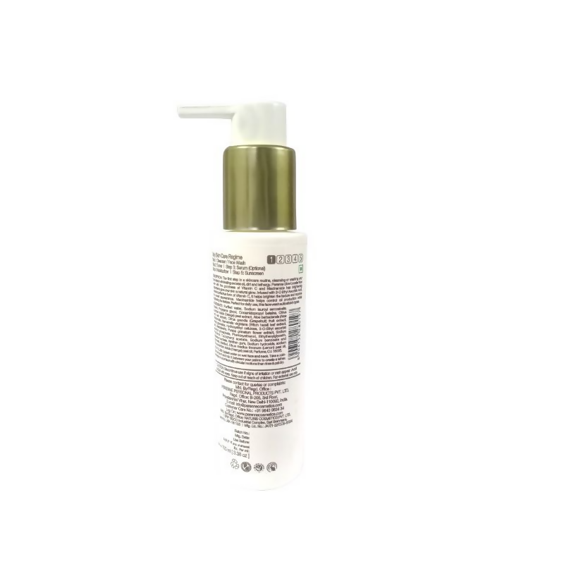 Perenne Sulphate Free Glow Booster Facewash With Vitamin C And Niacinamide | Grocsy