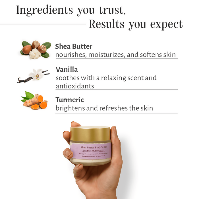 Shankara by Sri Sri Tattva Shea Butter Body Scrub | Grocsy