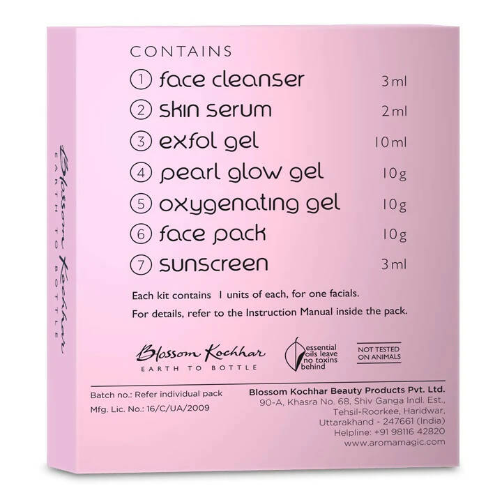 Blossom Kochhar Aroma Magic Pearl Facial Kit (Single Use) | Grocsy