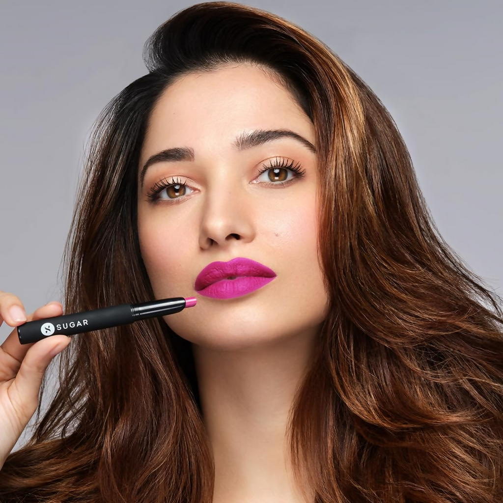 Sugar Cosmetics Matte Attack Lipstick, Transferproof & Smudgeproof - Plums N Roses | Grocsy