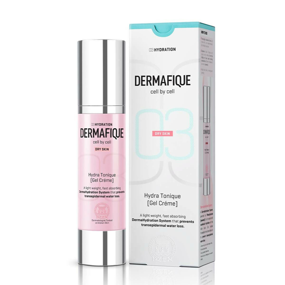 Dermafique Hydra Tonique Gel Creme With Shea Butter, Hydrating Moisturizer For Dry Skin | Grocsy