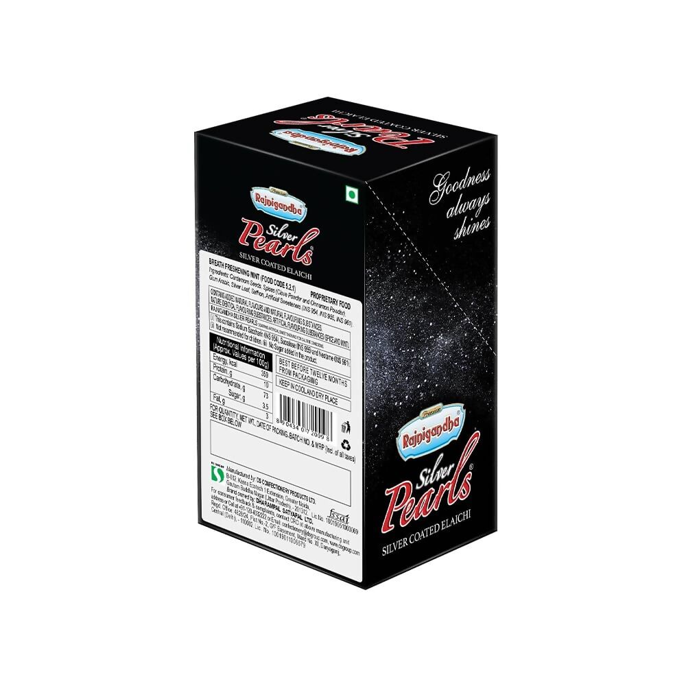 Rajnigandha Silver Pearls Mouth Freshener | Grocsy