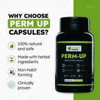 Nature Mania Perm-Up Capsules (Male Sperm Count Booster) | Grocsy