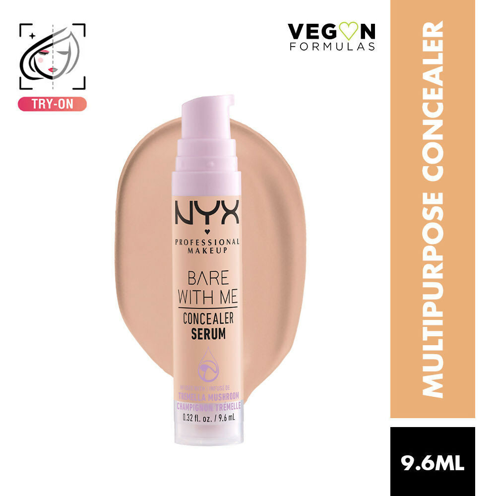 NYX Professional Makeup Bare With Me Serum And Calm Concealer - Light | Grocsy
