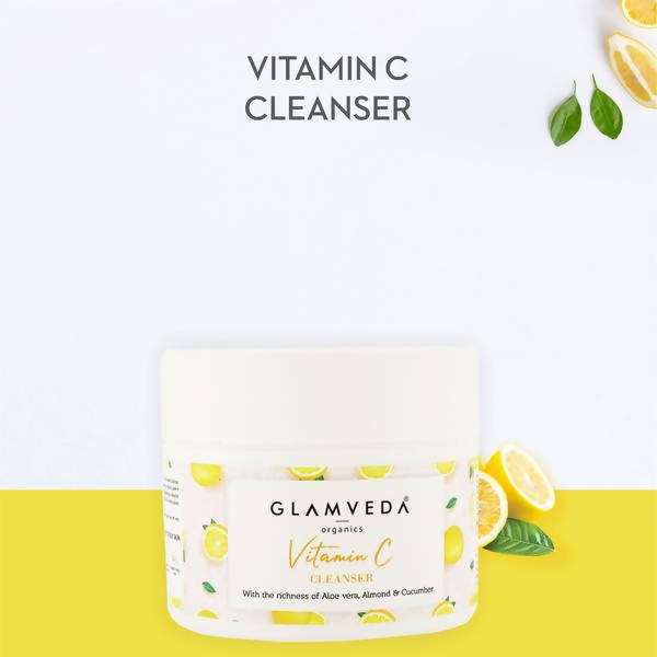 Glamveda Vitamin C Lightening & Brightening Cleanser | Grocsy