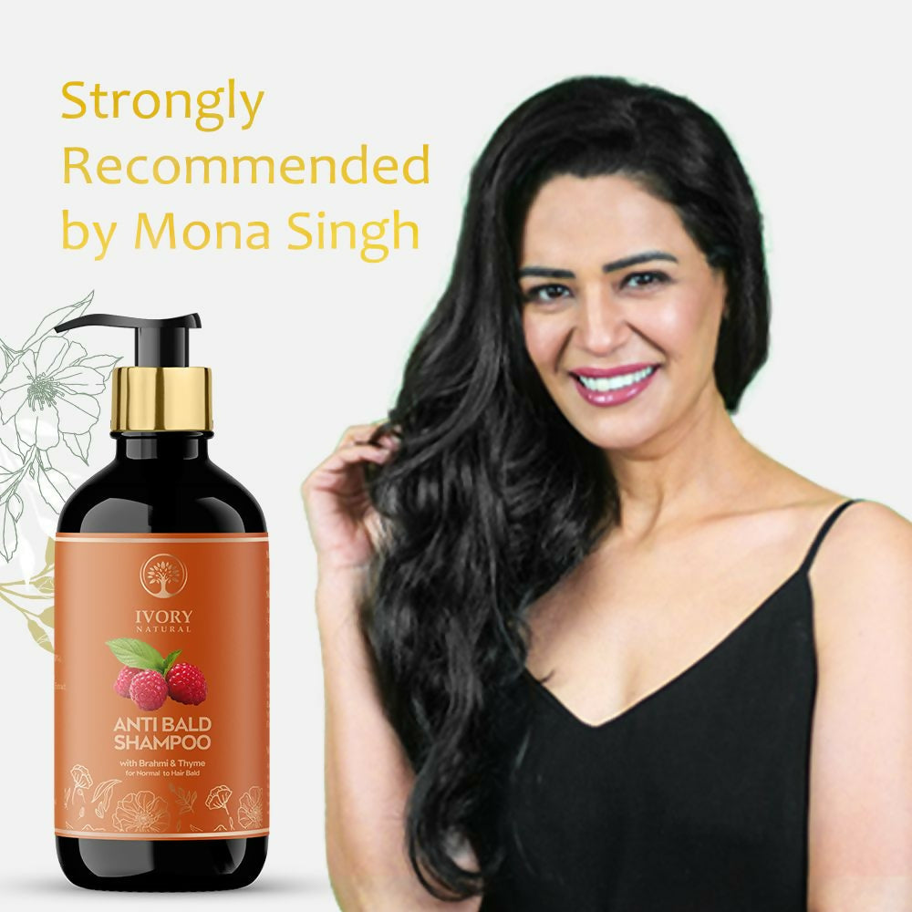 Ivory Natural Bald Shampoo Organic For Loss Of Hair And Get Fuller Thicker Hair | Grocsy