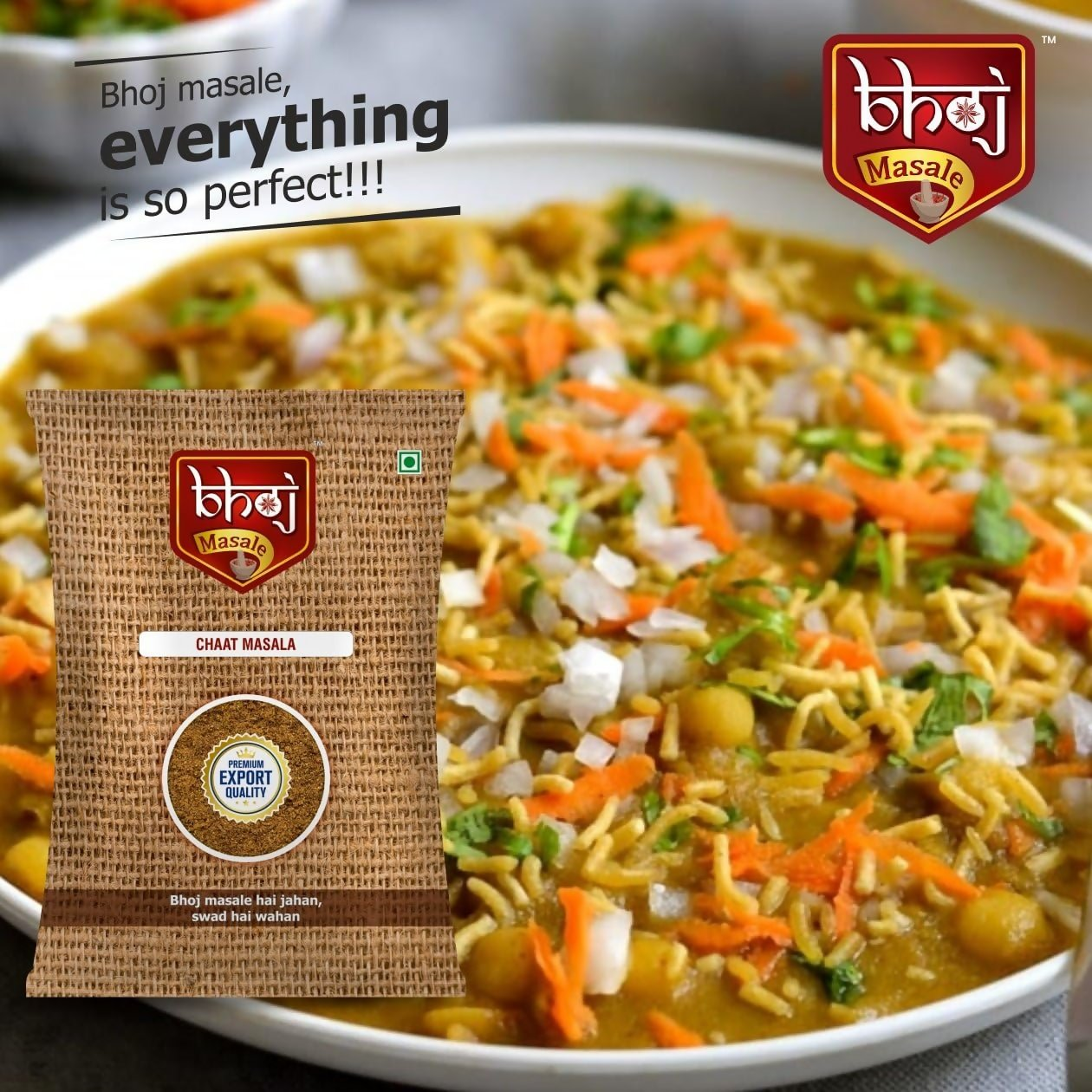 Bhoj Masale Chaat Masala Powder | Grocsy