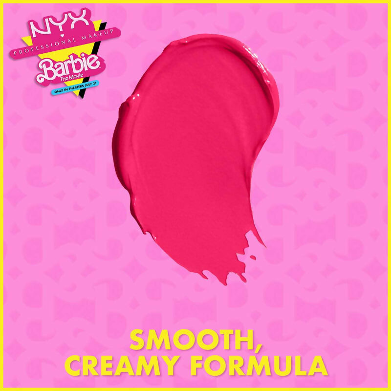 NYX Professional Makeup Barbie Smooth Whip Lip Cream - 01 Dreamhouse Pink | Grocsy