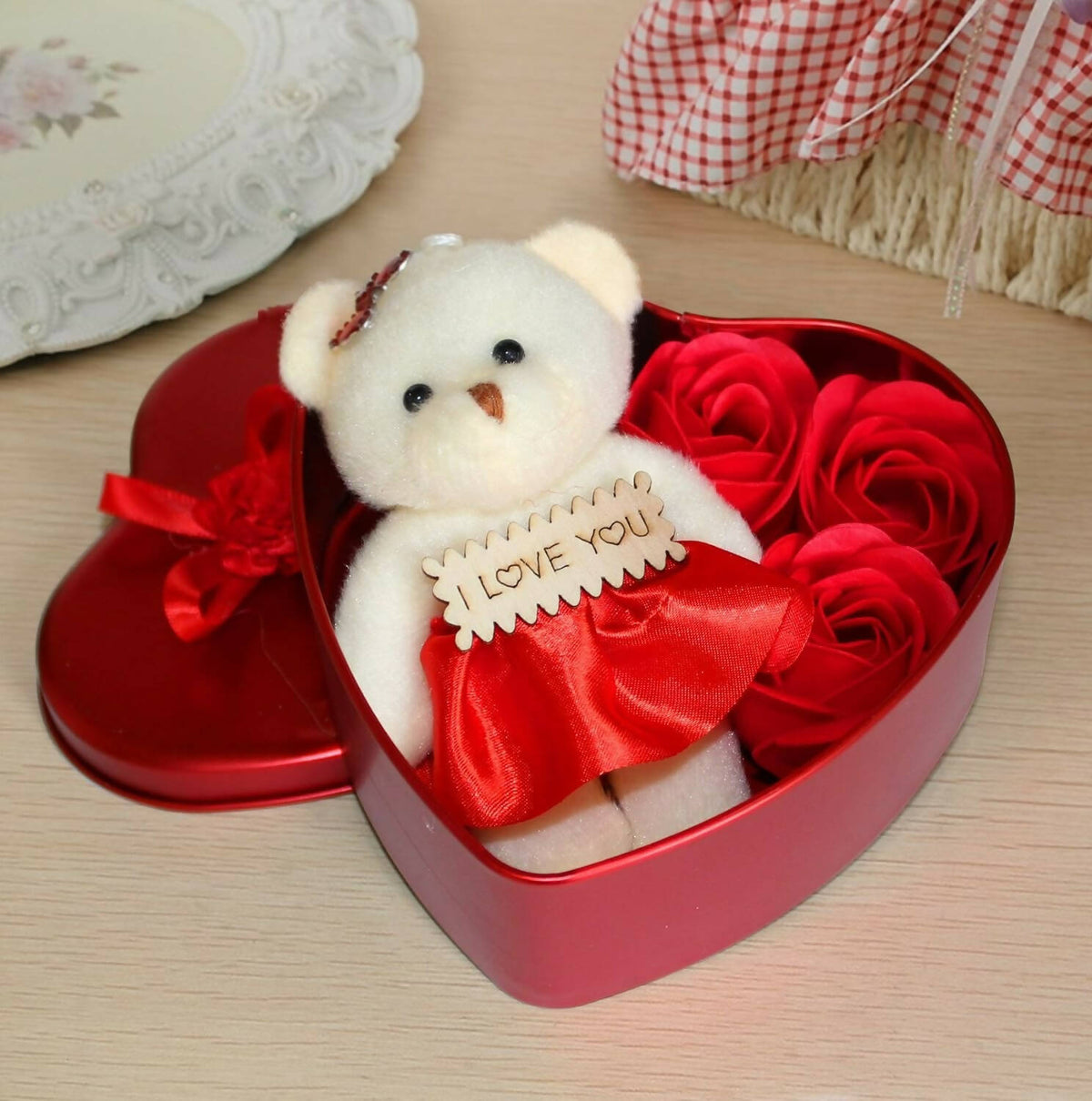 Tied Ribbons Valentine's Day Gifts Combo | Grocsy
