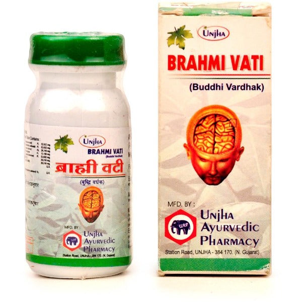 Unjha Brahmi Vati (Buddhi Vardhak) | Grocsy