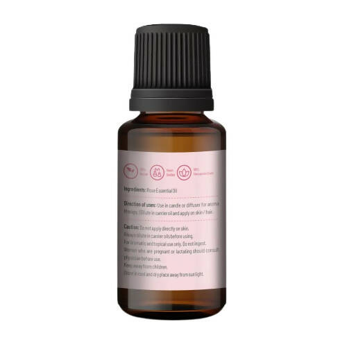 Korus Essential Rose Essential Oil - Therapeutic Grade | Grocsy