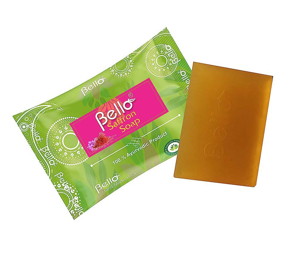 Bello Herbals Herbal Saffron Soap | Grocsy