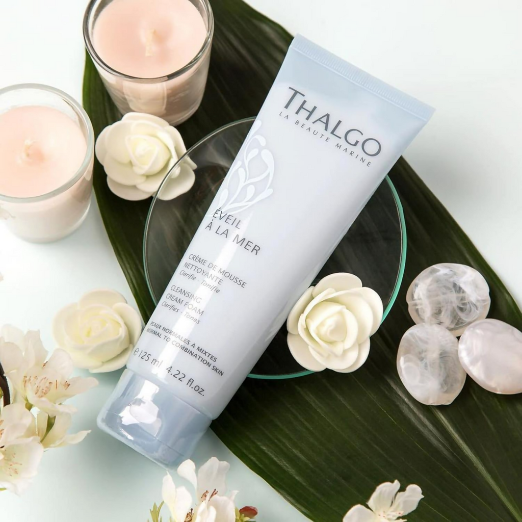 Thalgo Cleansing Cream Foam - Cream-to-Foam Face Cleanser | Grocsy