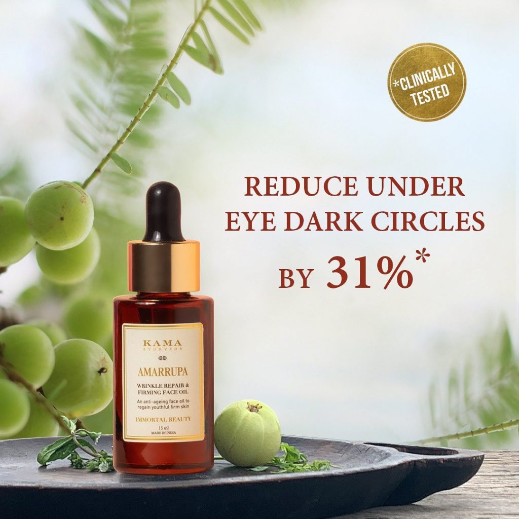 Kama Ayurveda Amarrupa Wrinkle Repair & Firming Face Oil | Grocsy