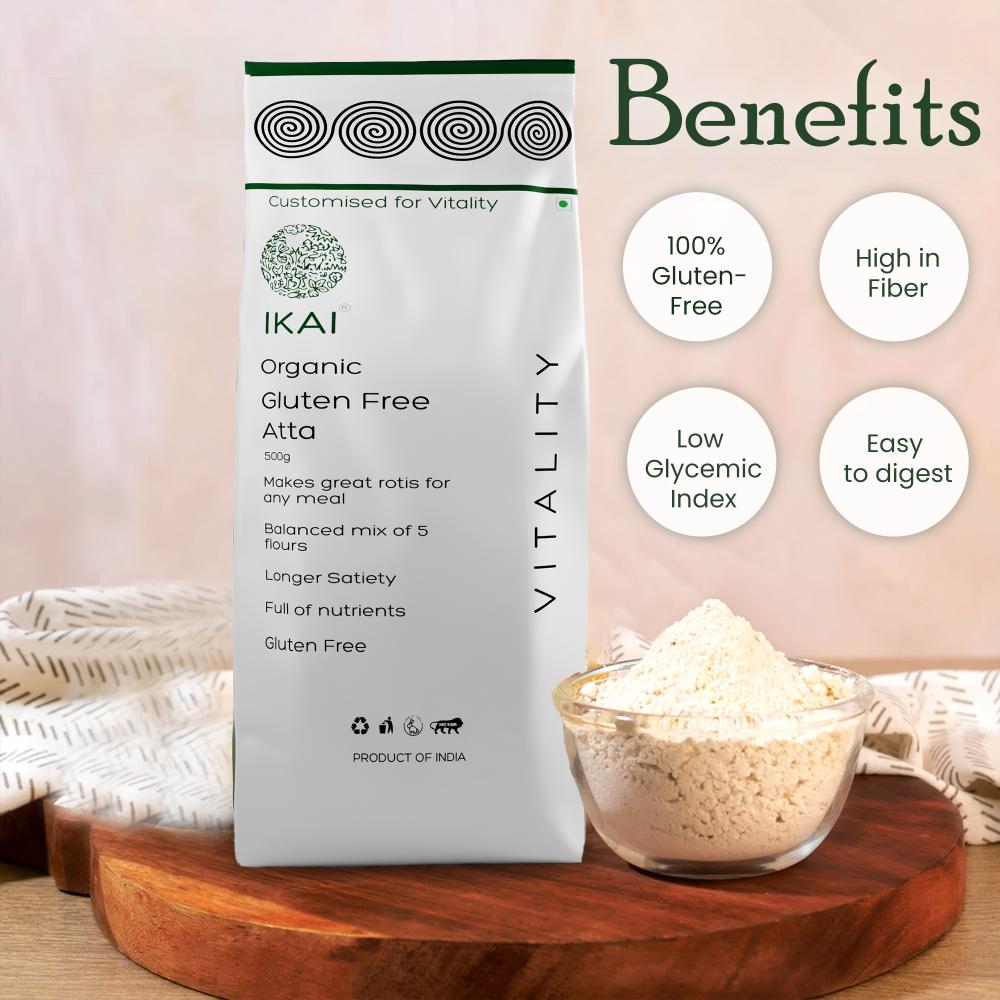 IKAI Organic Gluten Free Atta