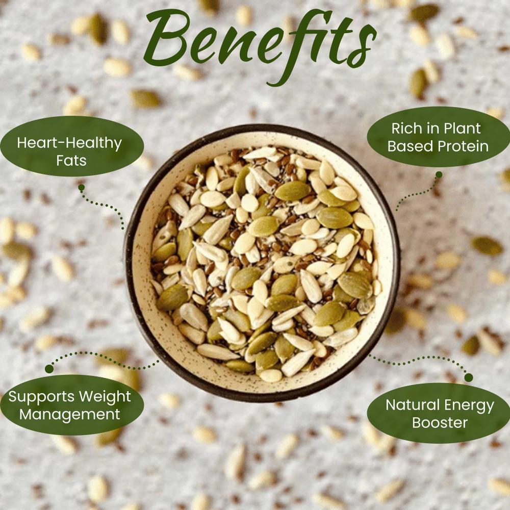 IKAI Organic Roasted Seed Mix | Grocsy