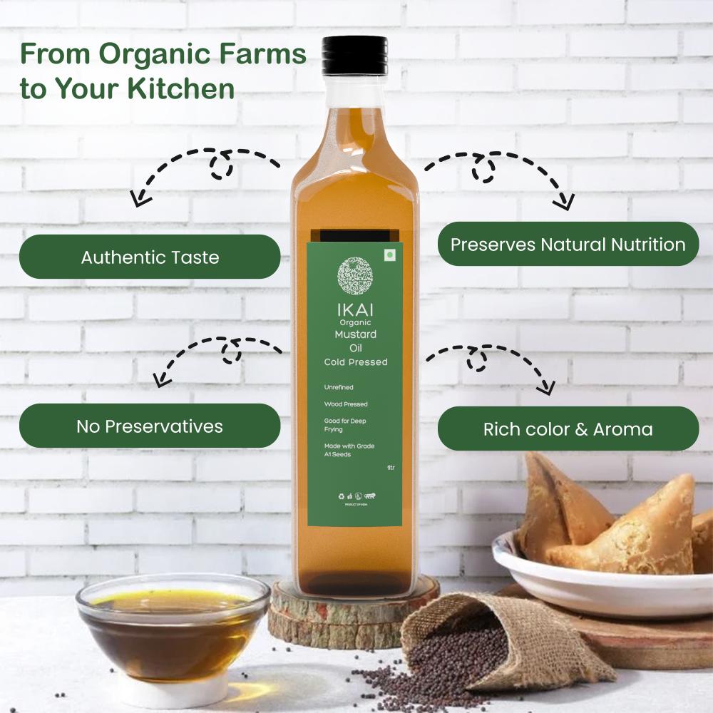 IKAI Organic Mustard Oil