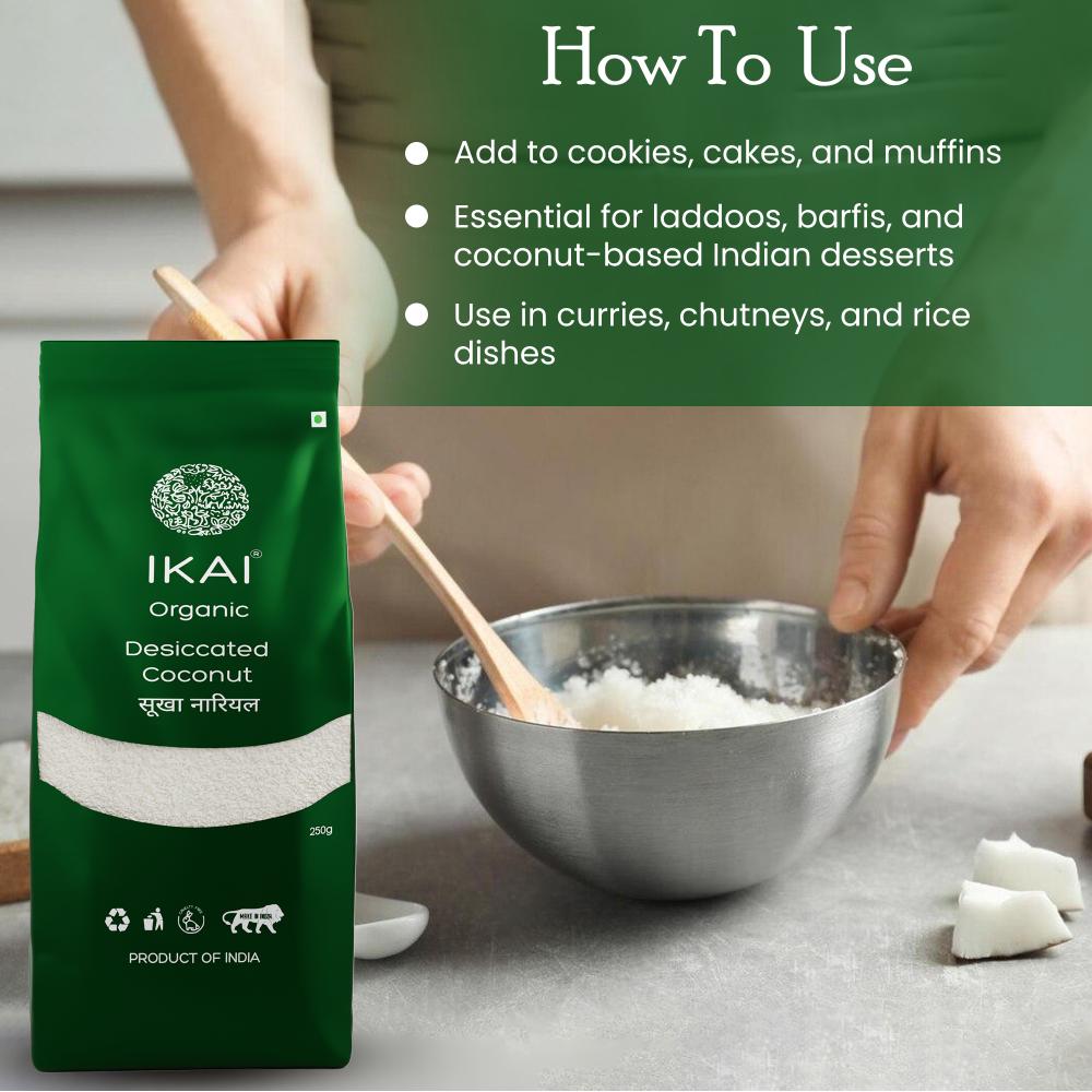 IKAI Natural Desiccated Coconut