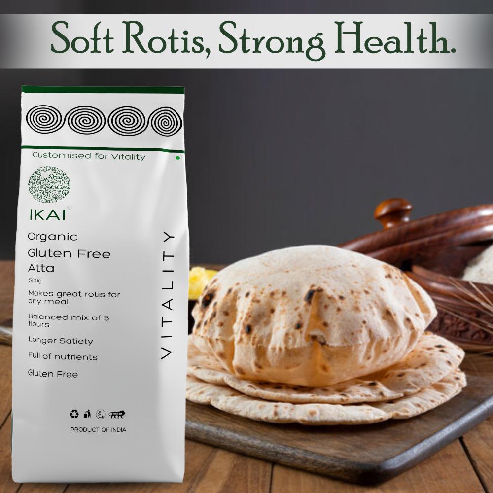 IKAI Organic Gluten Free Atta