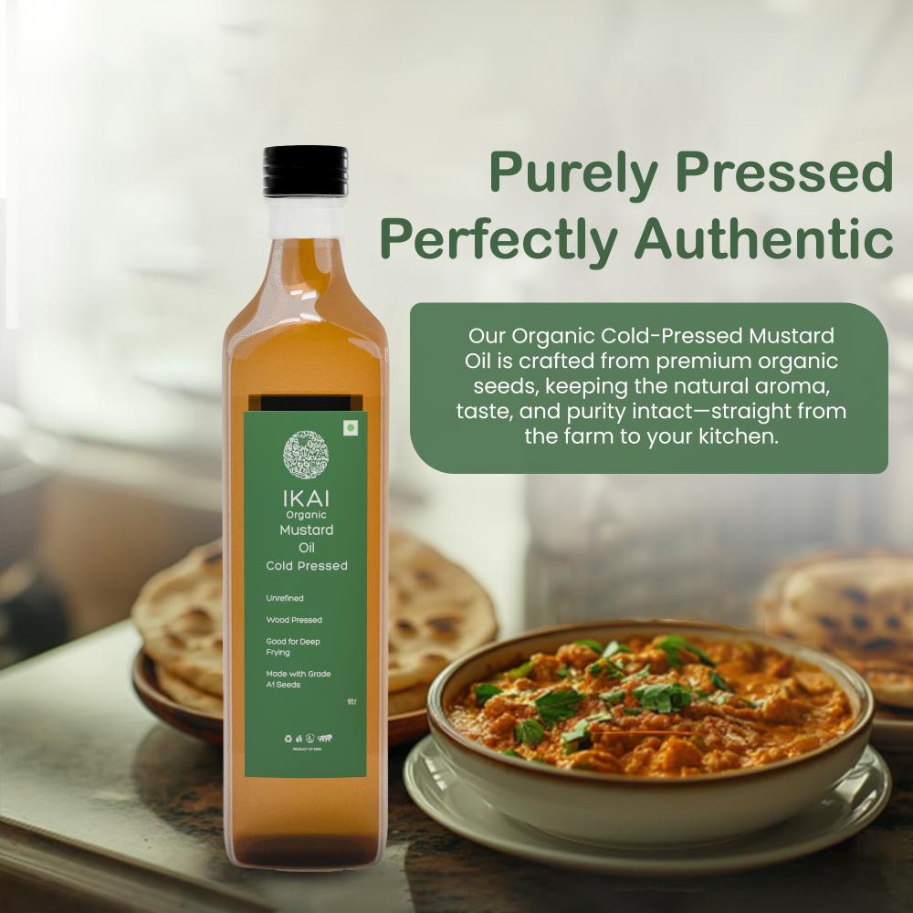 IKAI Organic Mustard Oil