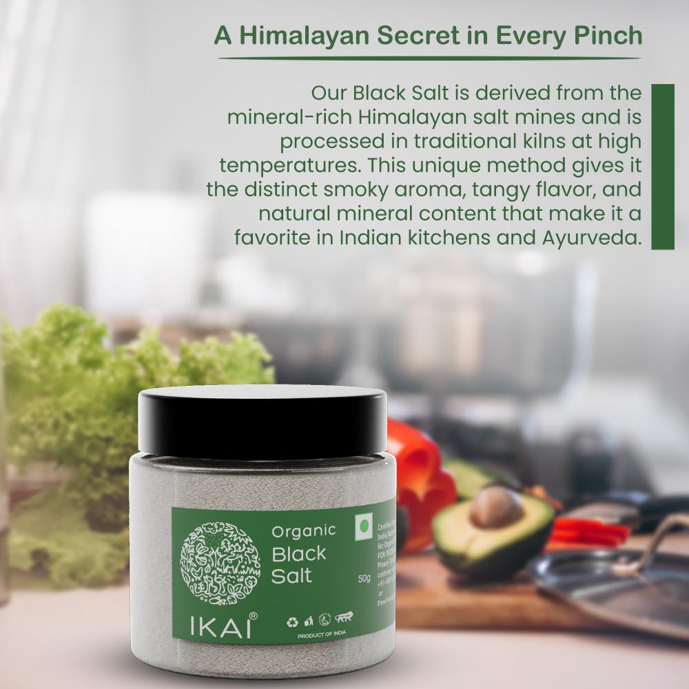 IKAI Natural Black Salt