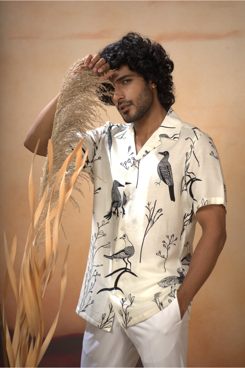Feathered Nature’S Elegance Shirt by Hilo Design | Grocsy