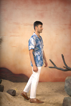 Marble Print Shirt by Hilo Design | Grocsy
