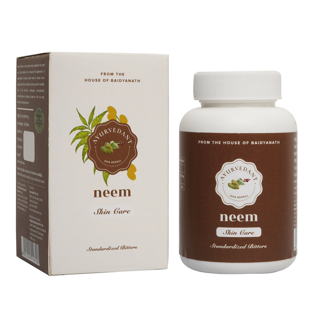 Baidyanath Jhansi Ayurvedant Neem Tablets | Grocsy