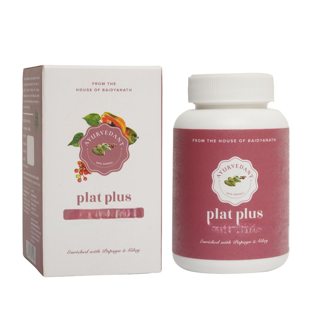 Baidyanath Jhansi Ayurvedant Plat Plus Tablets | Grocsy