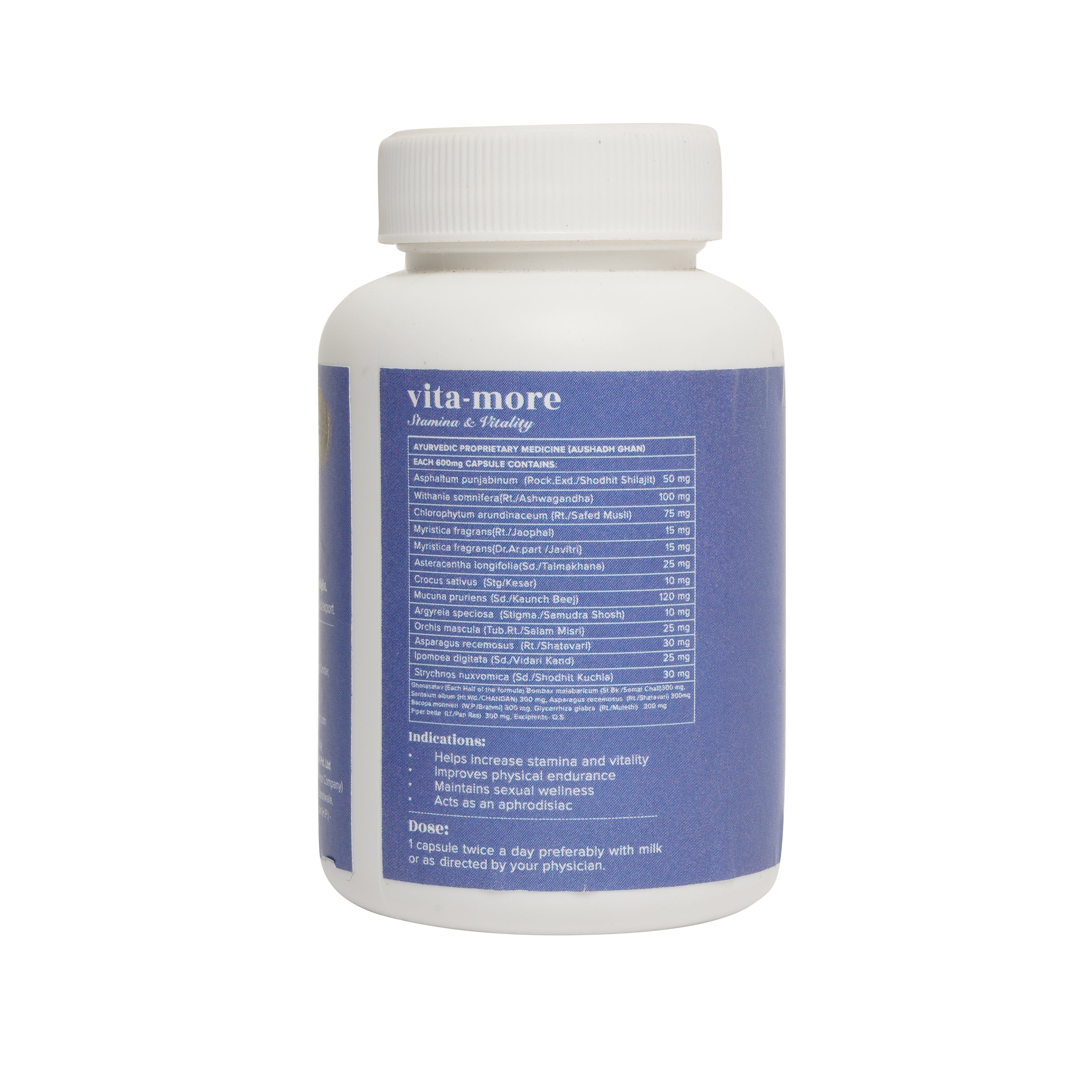 Baidyanath Jhansi Ayurvedant Vita More Capsules | Grocsy