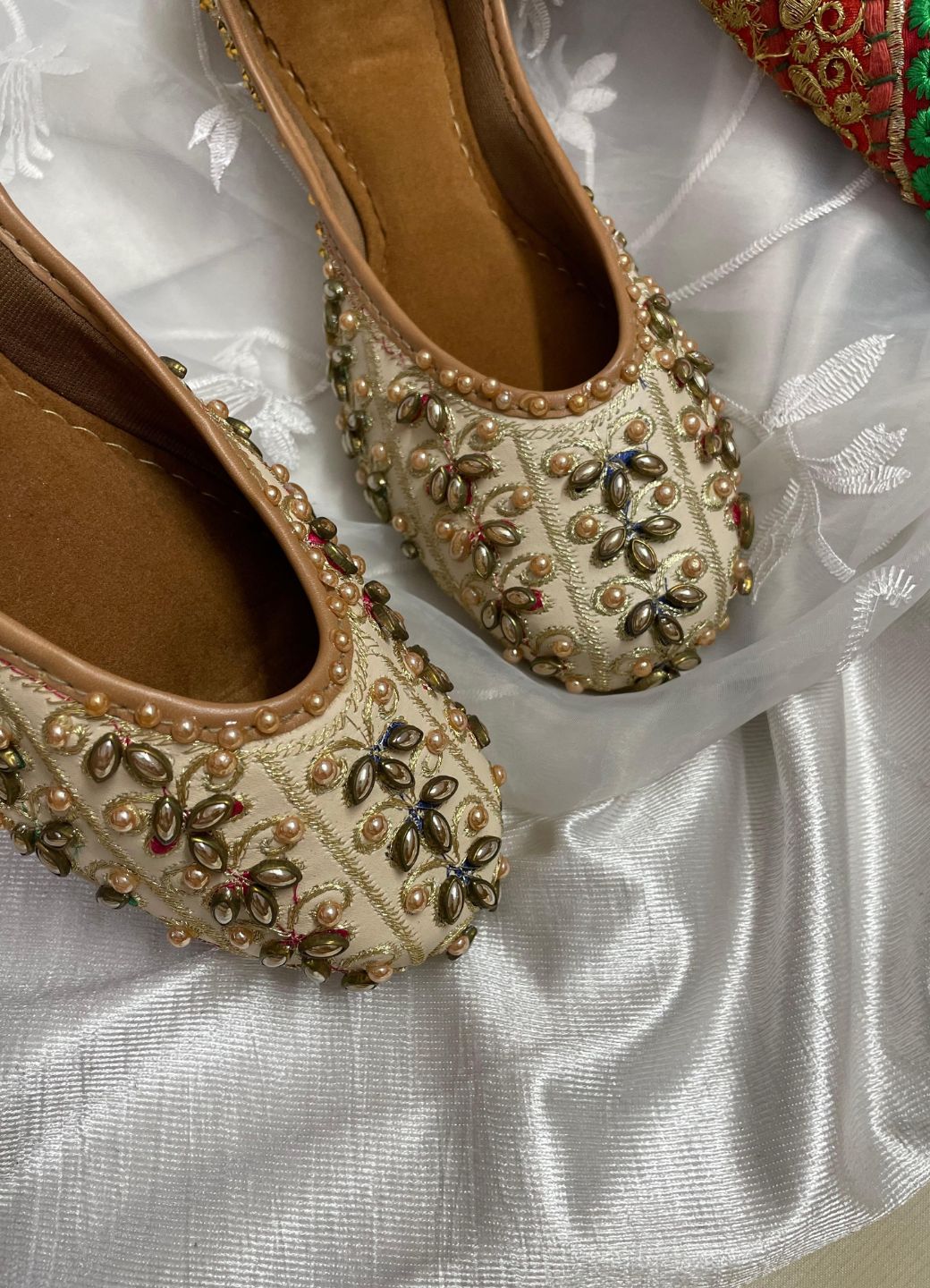 Desi Colour Women Indian Ethnic Footwear-IRIS by DC | Grocsy