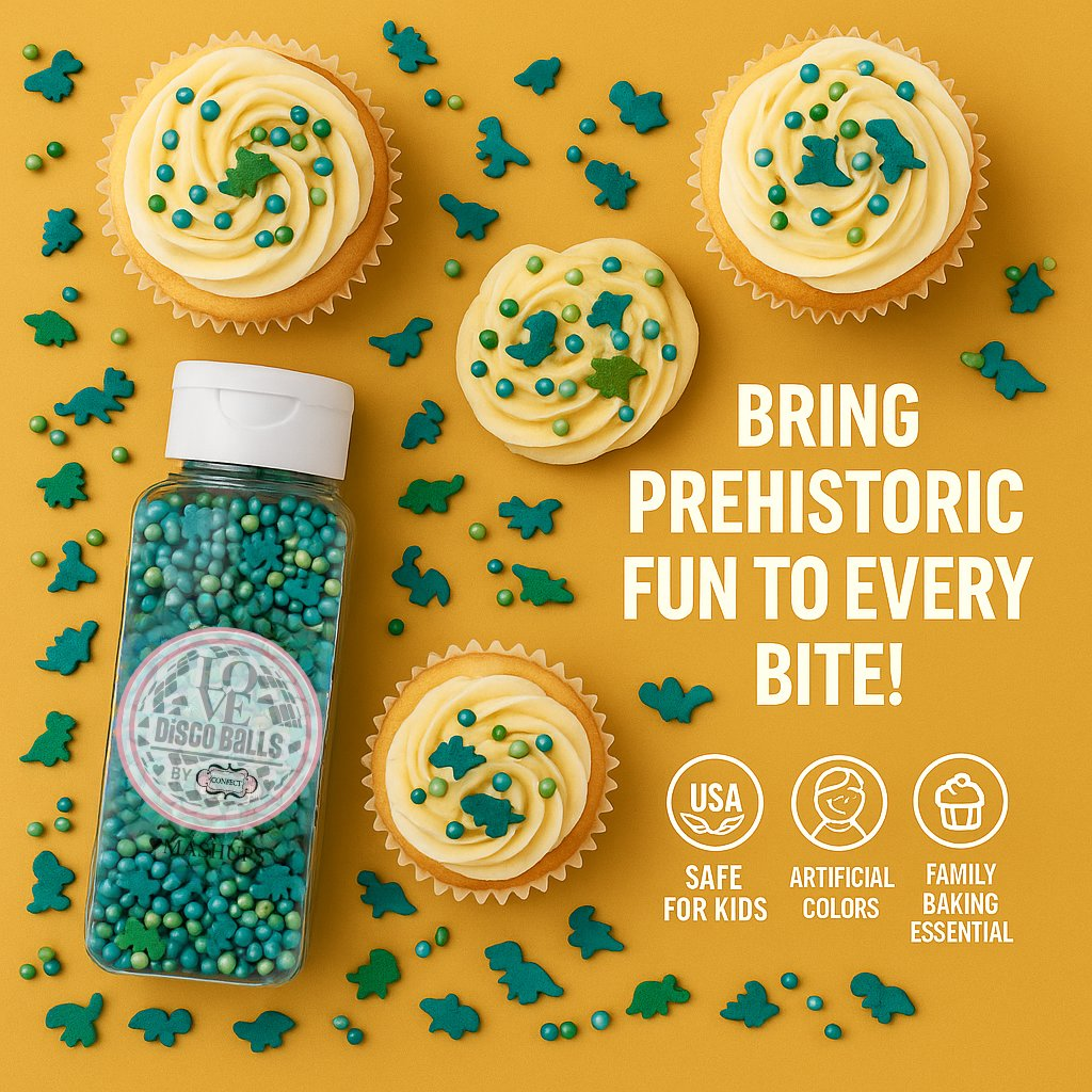 Confect Dino Sprinkles for Decorations 03 | Grocsy