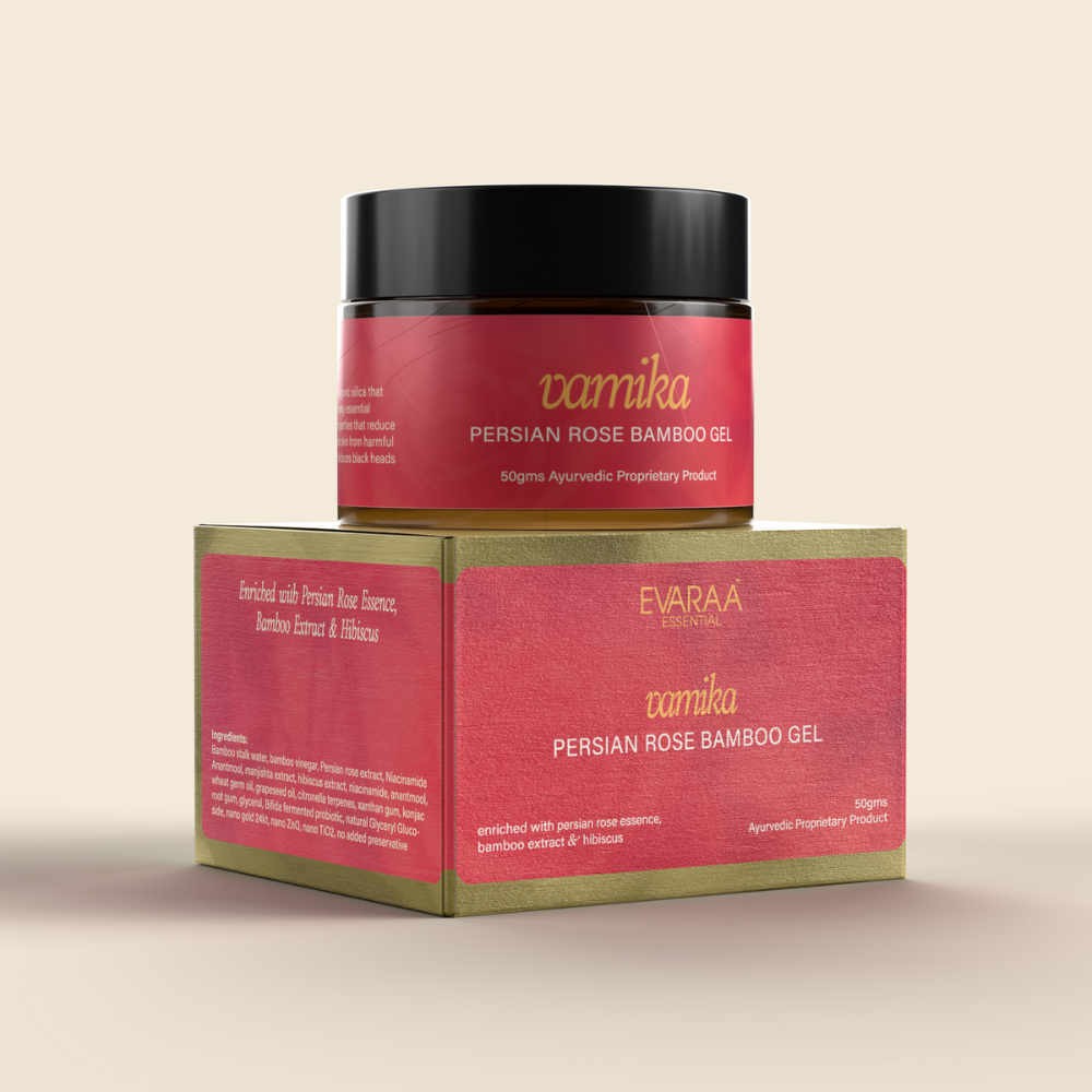 Evaraa Essential Persian Rose Bamboo Gel | Grocsy
