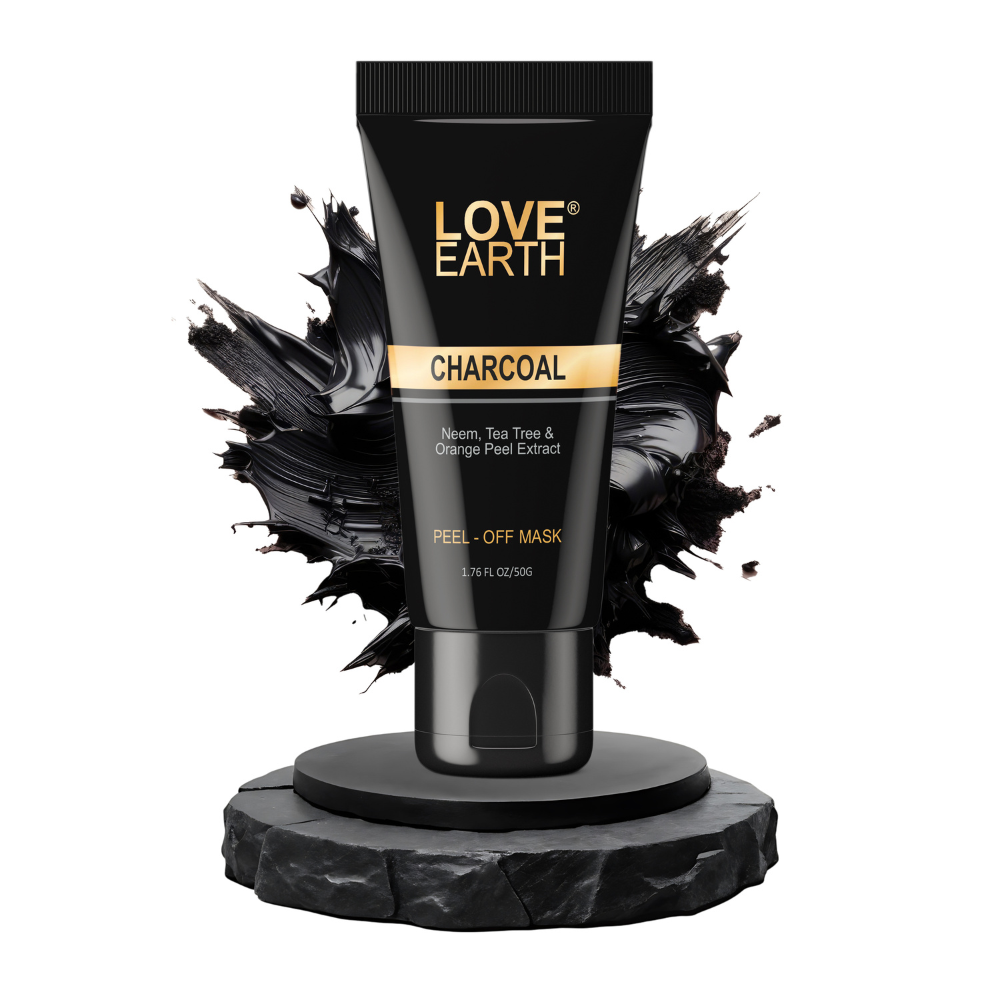 Love Earth Charcoal Peel-Off Mask | Grocsy