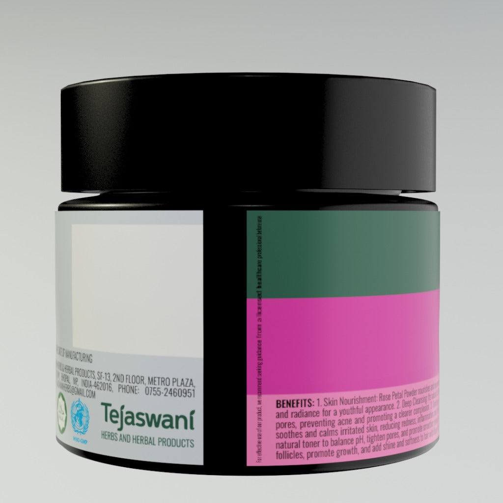 Tejaswani Herbs and Herbal Products Rose Petal Powder | Grocsy
