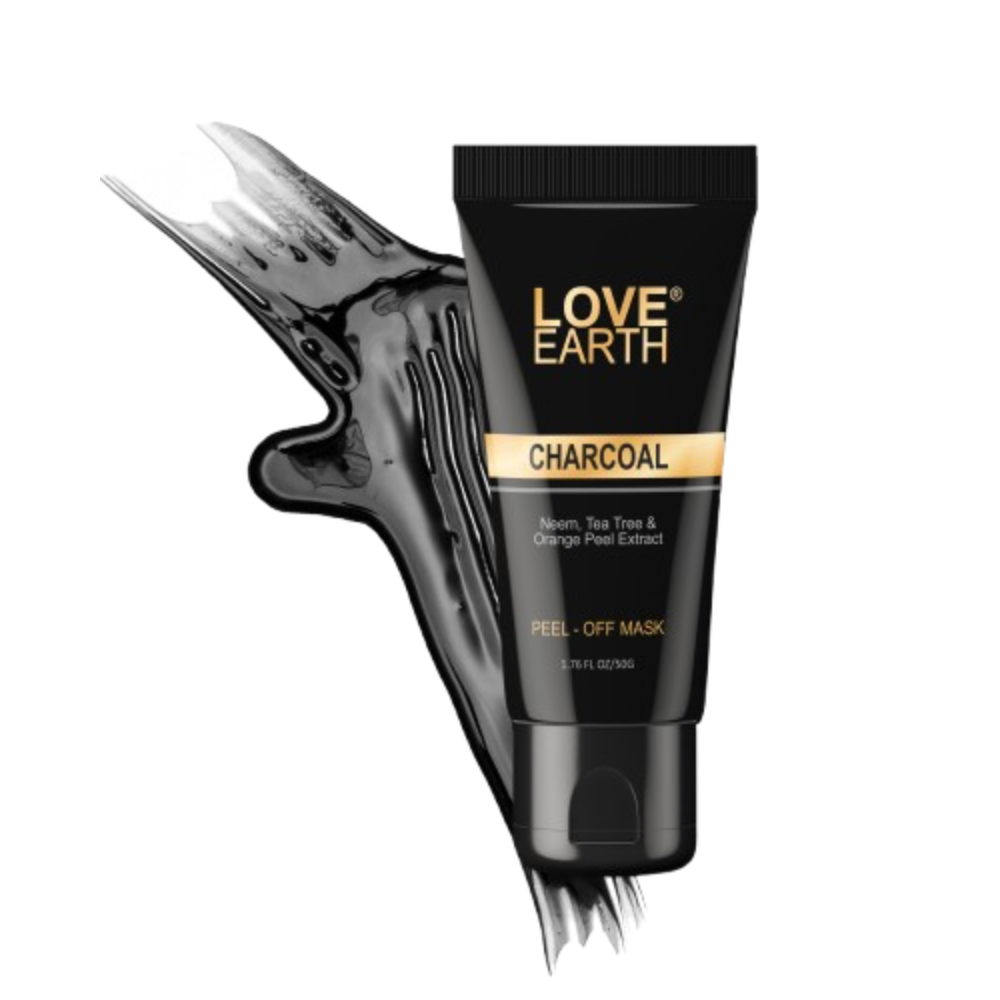 Love Earth Charcoal Peel-Off Mask | Grocsy