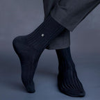 Socksoho Luxury Men Socks Bossy Black | Grocsy