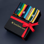 Socksoho Luxury Men Socks Stripe Giftbox | Grocsy