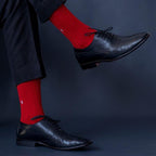 Socksoho Luxury Men Socks Sinful Red | Grocsy