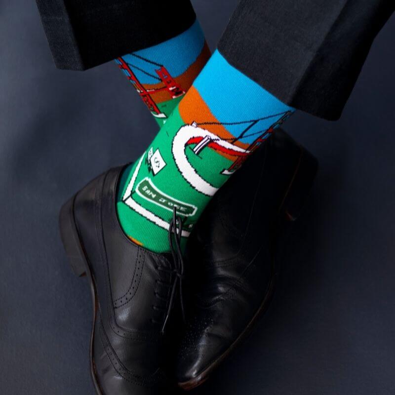 Socksoho Luxury Men Socks Silicon Valley Edition | Grocsy