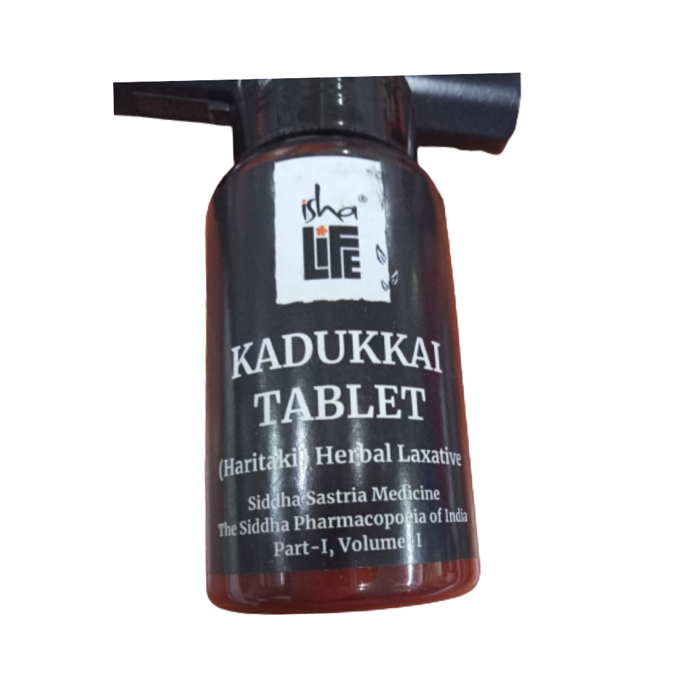 Isha Life Haritaki / Kadukkai Tablets | Grocsy
