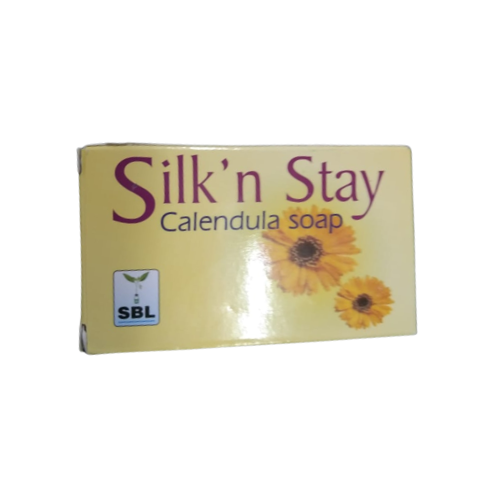 SBL Homeopathy Silk N Stay Antiseptic Calendula Soap | Grocsy