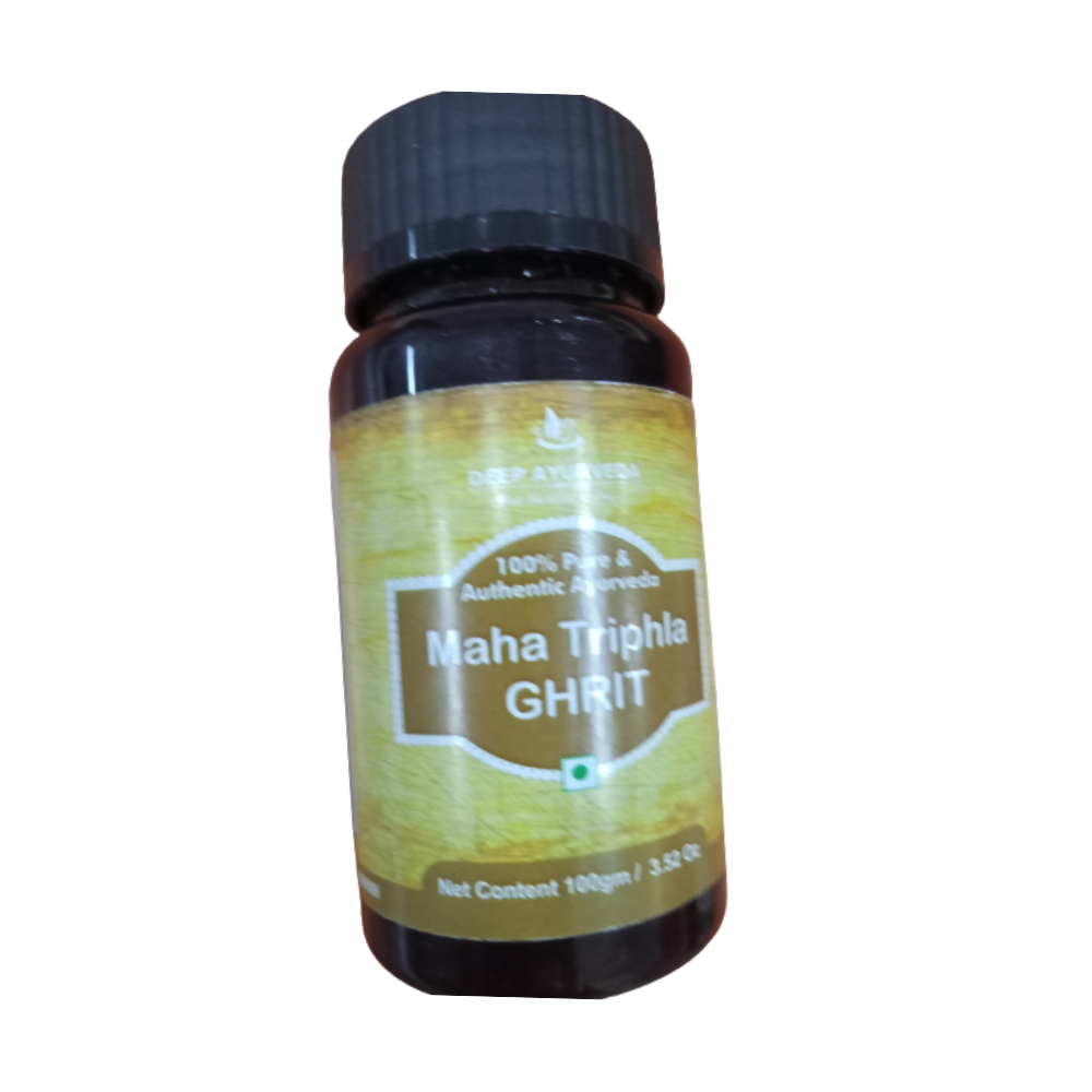 Deep Ayurveda Mahatriphla Ghrit | Grocsy