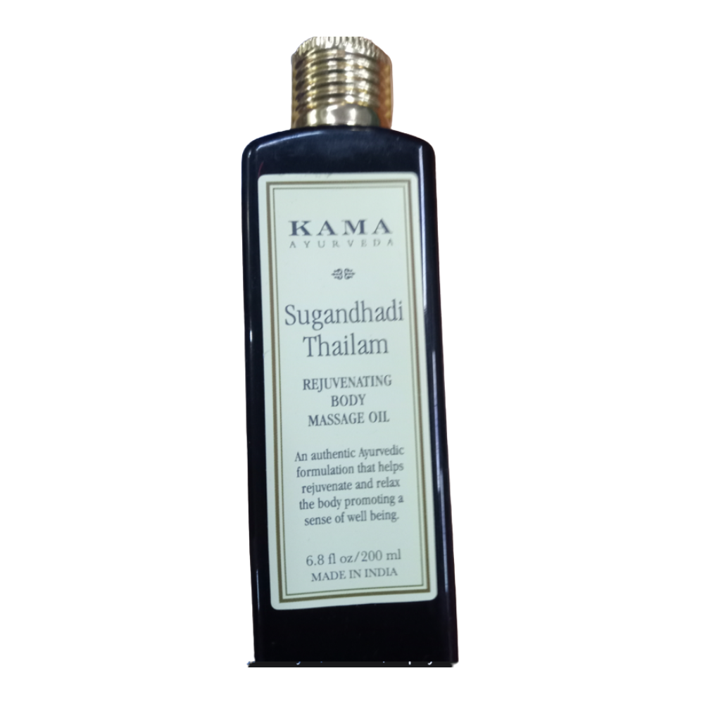 Kama Ayurveda Sugandhadi Rejuvenating Body Treatment Oil | Grocsy
